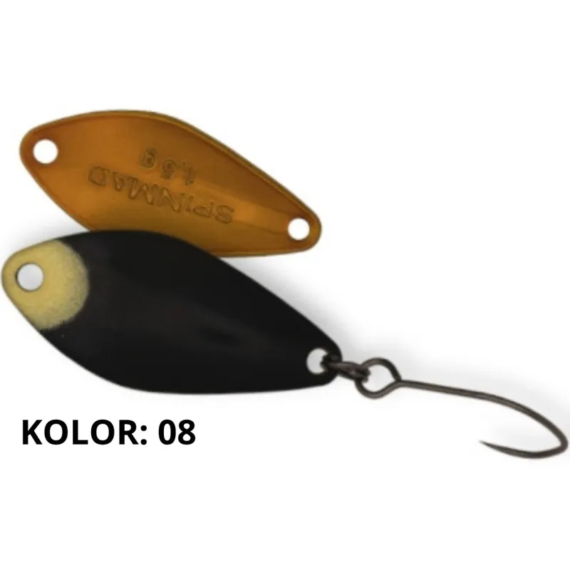 Wahadłówka SPINMAD Target Spoon 1,5 g 08