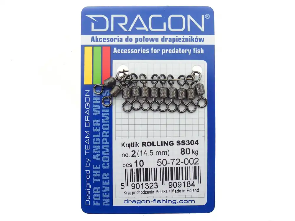 Krętliki Dragon Rolling SS304